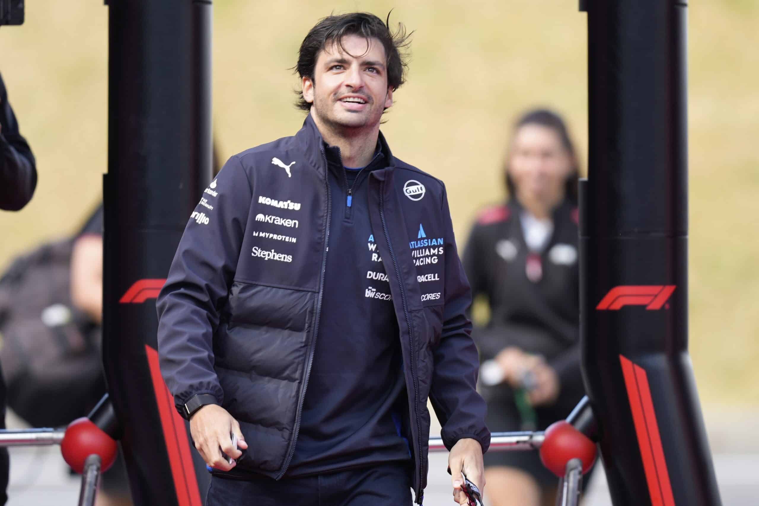 Carlos Sainz Penalized for Late Arrival at Japanese GP Anthem Due to Stomach Issue
