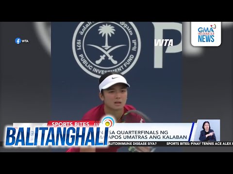 Alex Eala, pasok na sa quarterfinals ng Miami Open 2025 matapos umatras ang kalaban
