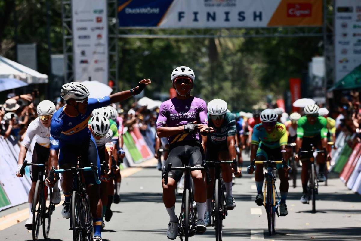 Ean Cajucom Secures Back-to-Back Victories in Tour of Luzon's Agoo to Clark Stage
