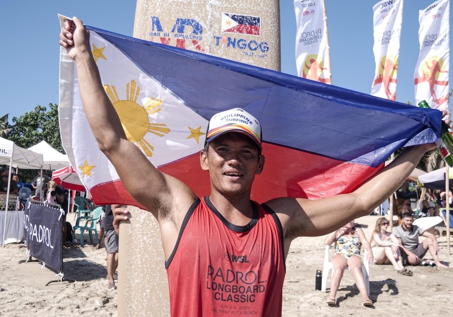Philippine Surfer Jay-R Esquivel Rides to Bronze at World Longboard Championships