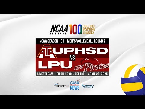 Intense Showdown: UPHSD Faces LPU in NCAA Season 100 Men's Volleyball Round 2
