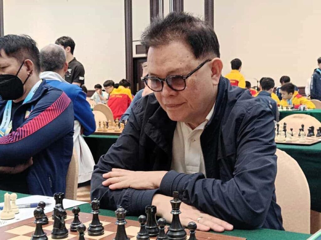 72-Year-Old Chess Maestro Rico Mascariñas Triumphs at ASEAN+ Seniors Championship