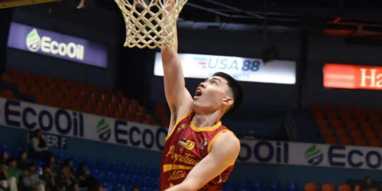 NCAA and UAAP Schools Vie for Perpetual's Star Player Lebron Jhames Daep