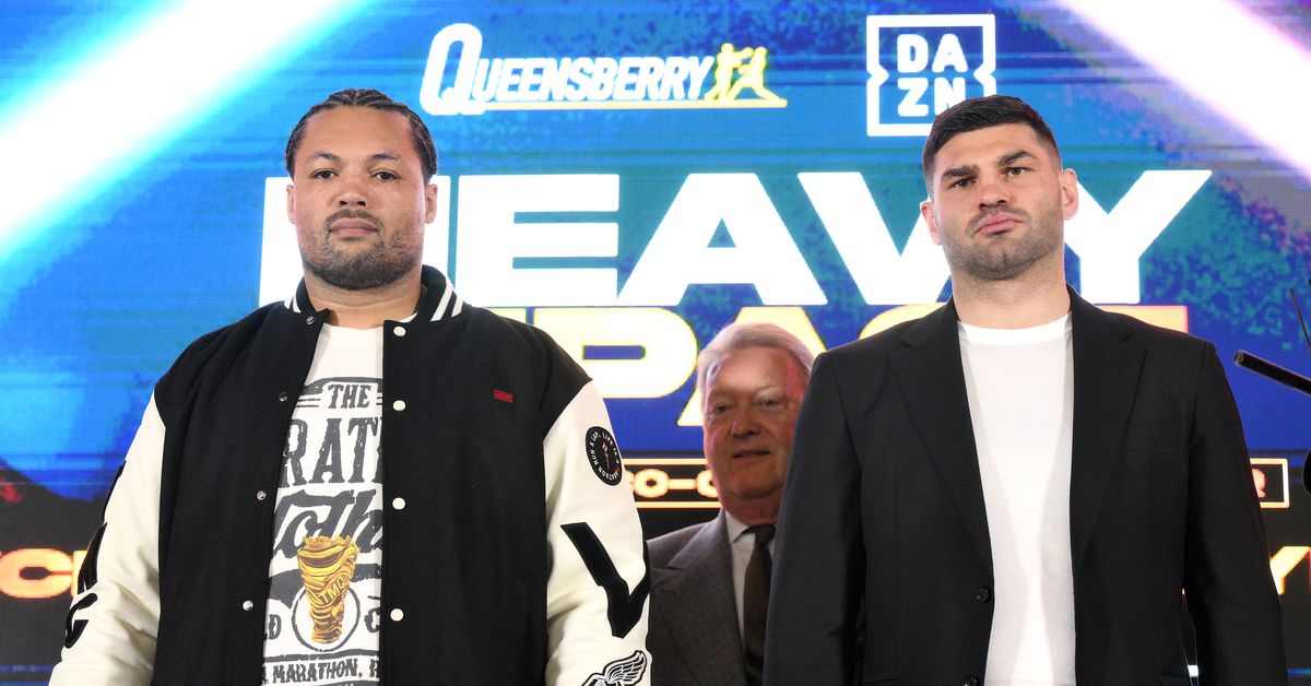 Joe Joyce's Confidence Soars Ahead of Rematch with Filip Hrgovic