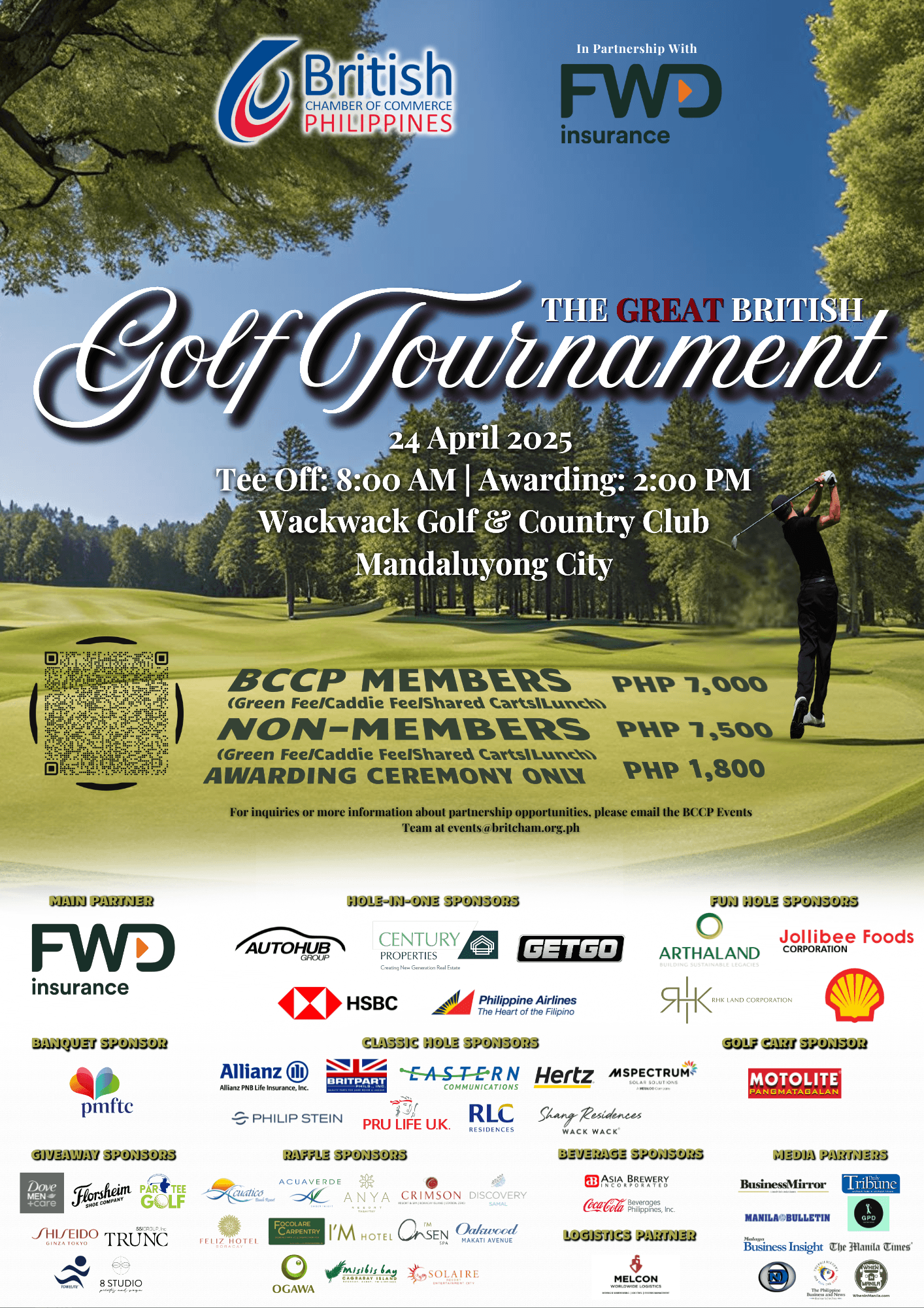 GREAT British Golf Tournament Swings into Action at Wack Wack