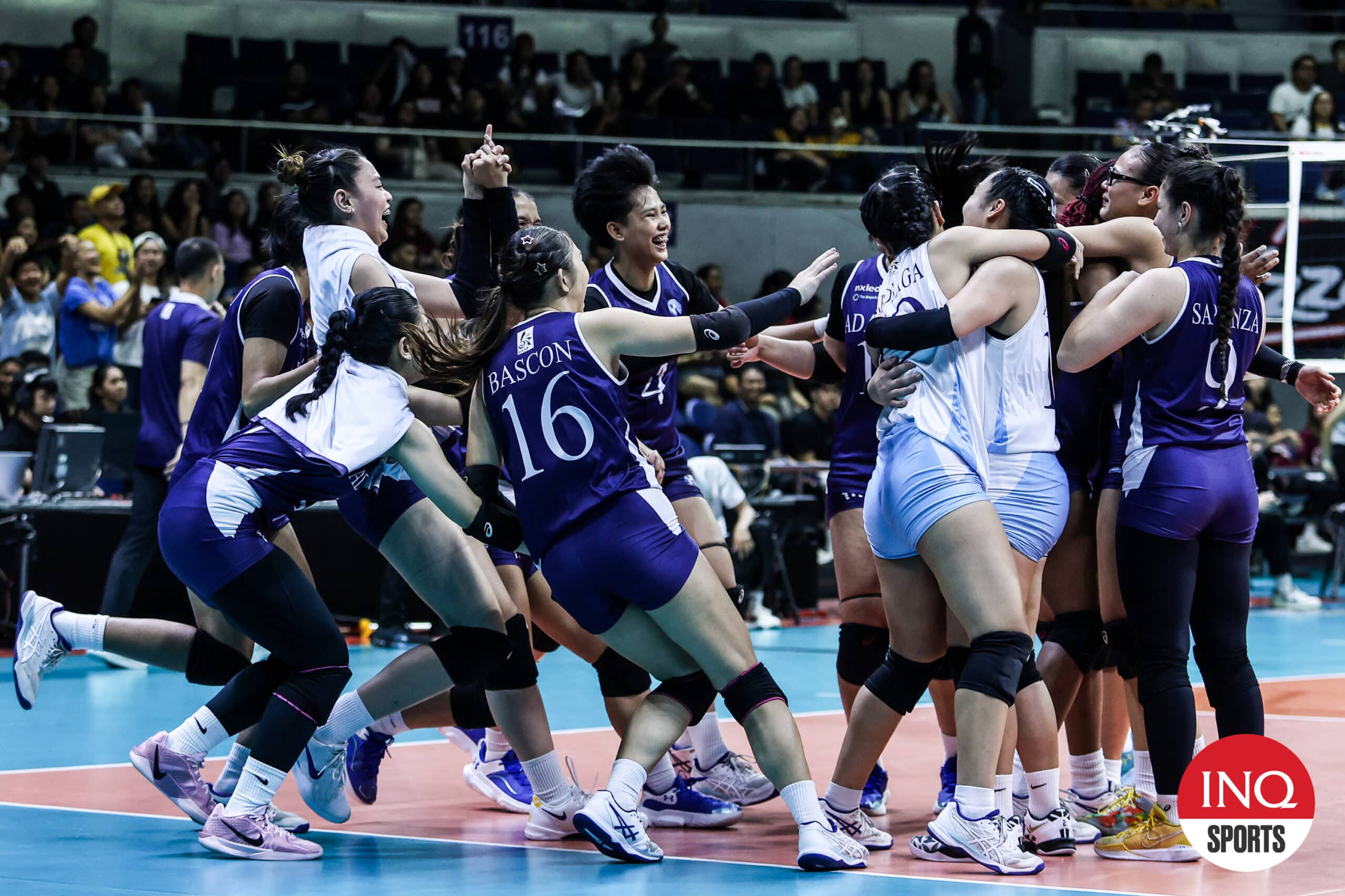 Adamson Lady Falcons Soar to Fifth Place in UAAP Volleyball with Dominant Win Over UP