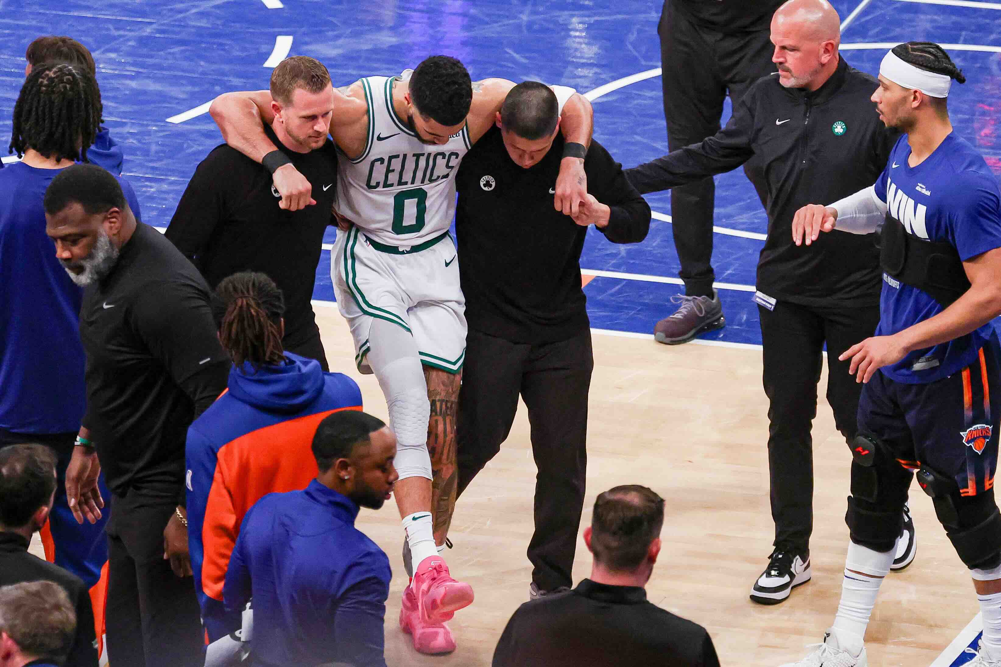 Jayson Tatum's Emotional Reunion with Celtics Teammates After Hospitalization