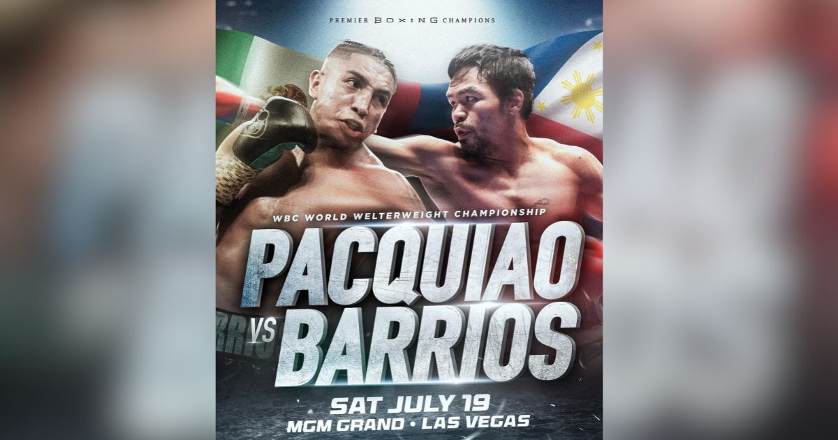 Manny Pacquiao Returns to the Ring at 46 to Challenge WBC Champion Mario Barrios