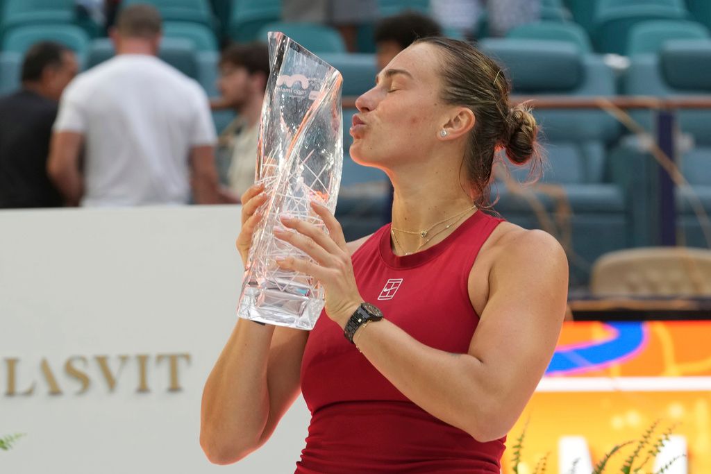 Aryna Sabalenka beats Jessica Pegula in Miami Open final for 19th tour title