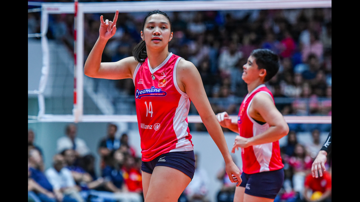 Bea De Leon absorbs Creamline's winning culture