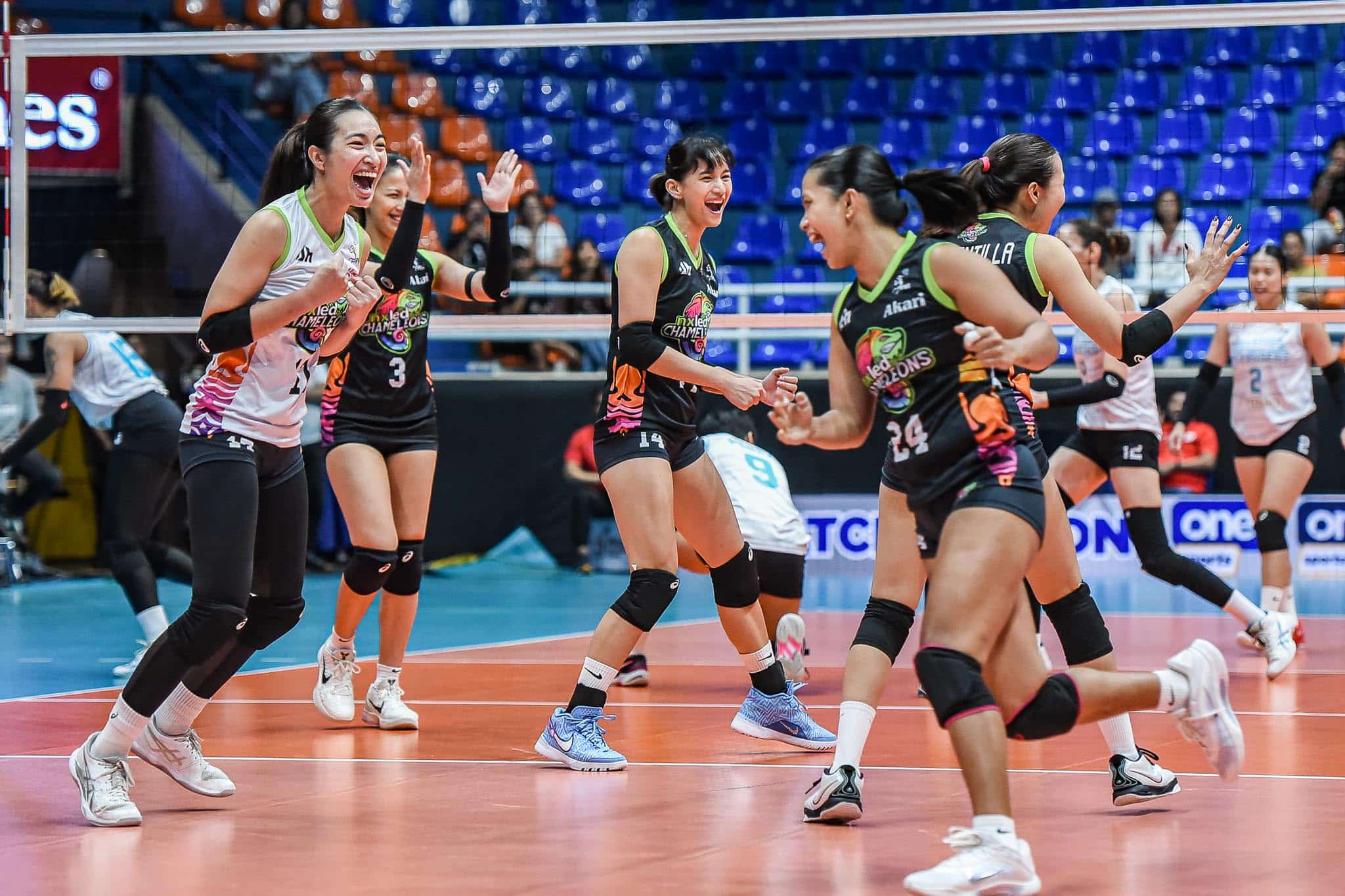 Nxled Chameleons Maintain Perfect Record with Thrilling Sweep Over Galeries Tower
