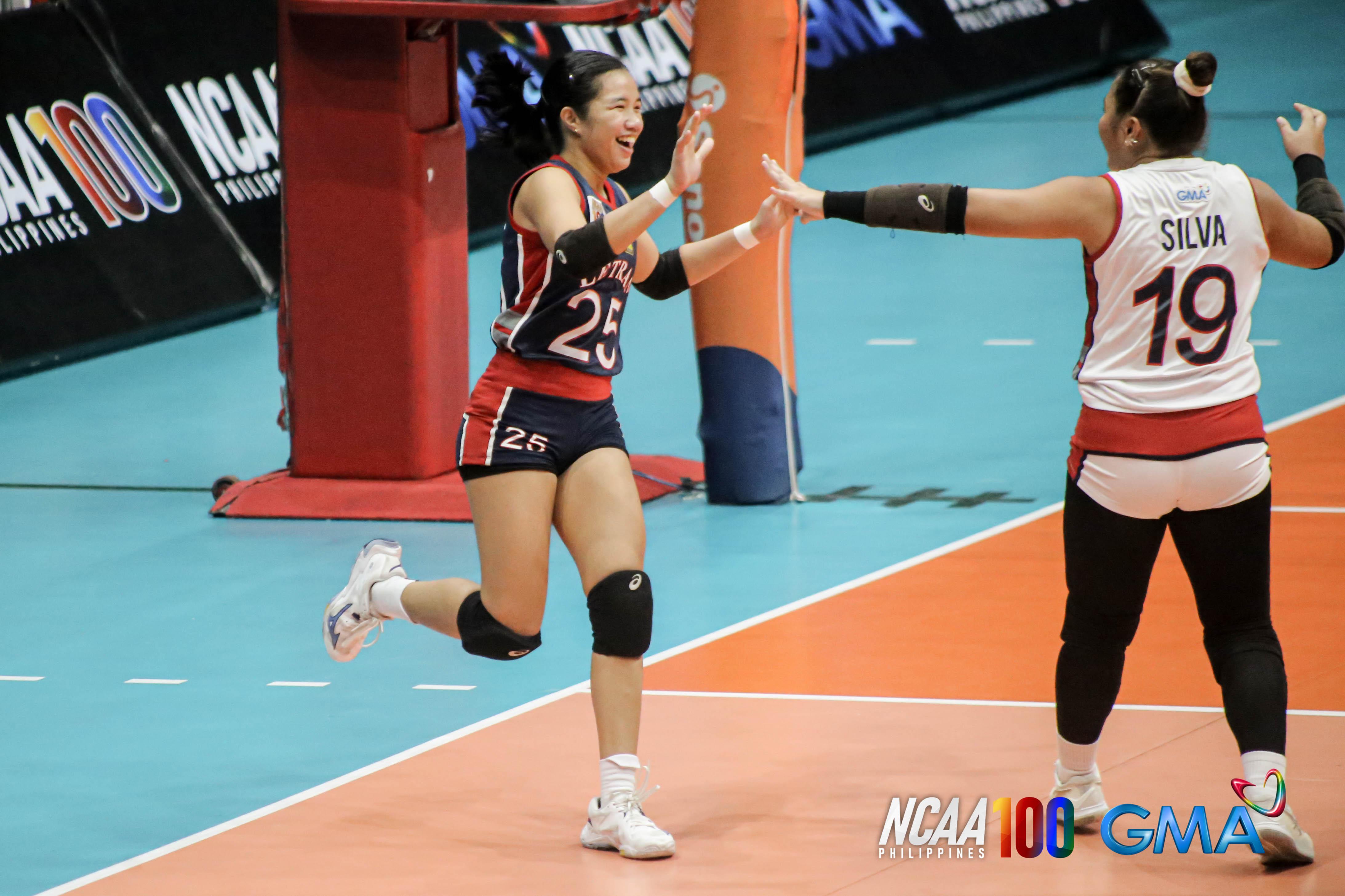 Letran's Nitura and Maquilang End LPU's Winning Streak in NCAA Volleyball Clash