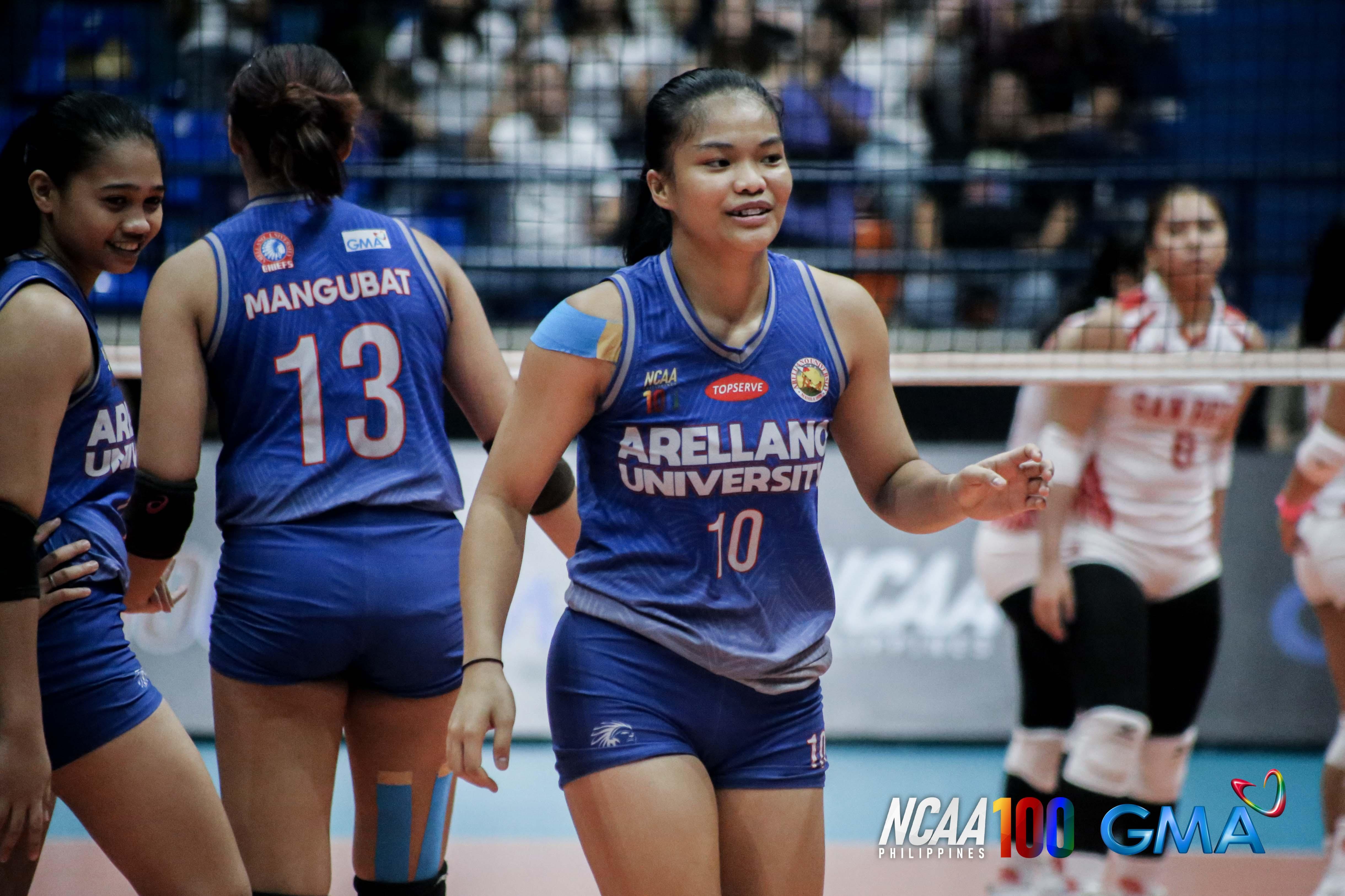 Arellano Lady Chiefs Dominate JRU in NCAA Volleyball, Secure Third Consecutive Victory