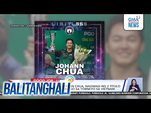 Johann Chua Triumphs with Double Victory in Vietnam Billiards Tournament