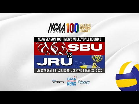 Intense Showdown: SBU Takes on JRU in NCAA Season 100 Men's Volleyball Round 2