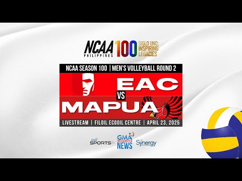 Intense Showdown: EAC Takes on Mapúa in NCAA Season 100 Men's Volleyball Round 2