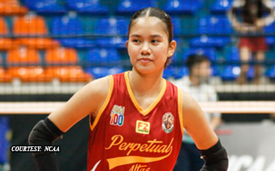 Camille Bustamante Leads Perpetual Help to Victory Over Aguinaldo in NCAA Volleyball