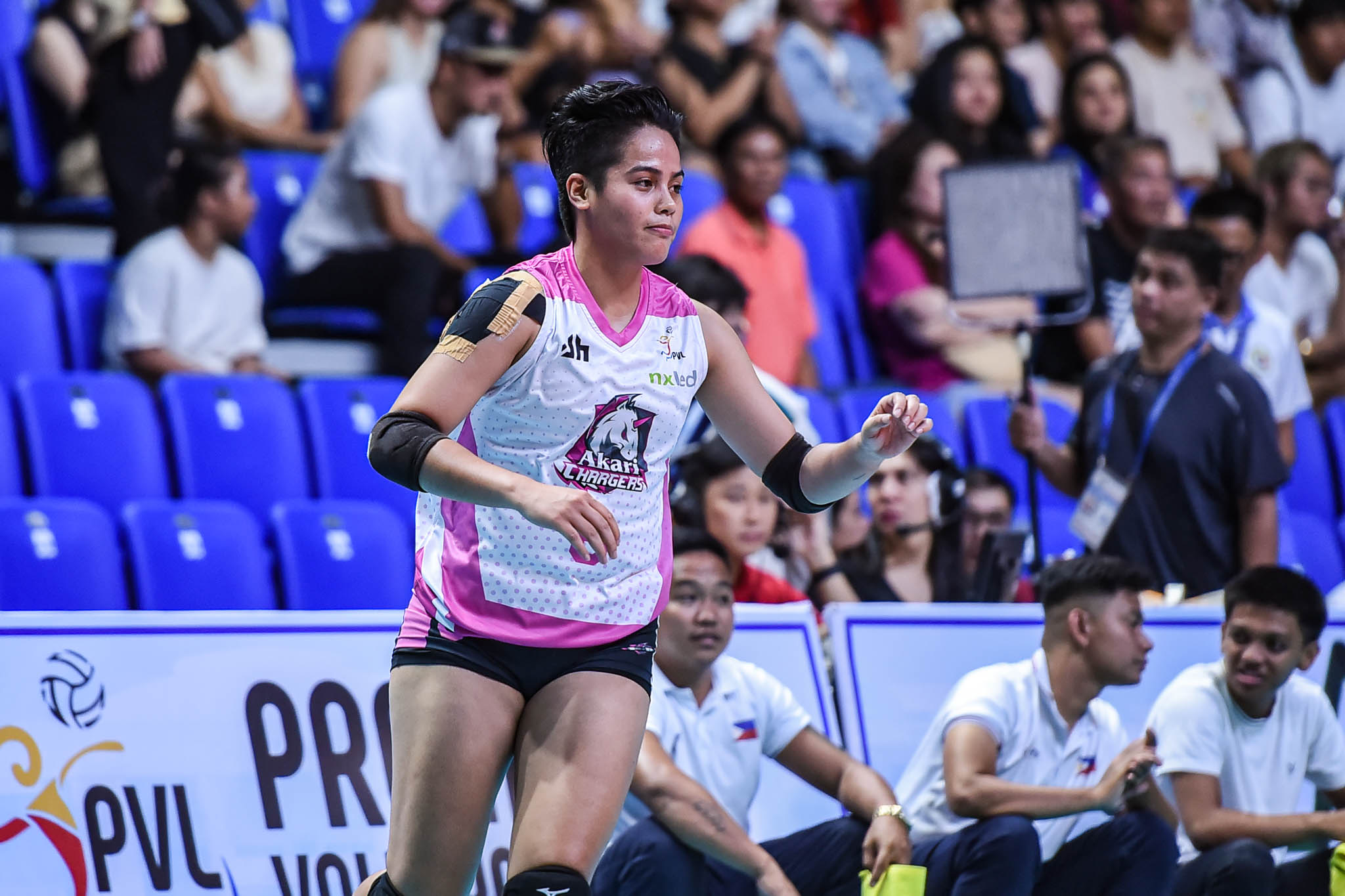 Rookie Chenie Tagaod Faces Off Against Partner Ishie Lalongisip in Exciting PVL Preseason Clash