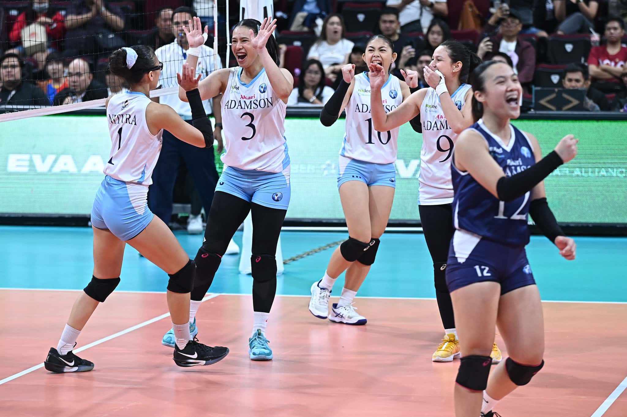 UAAP: Adamson ends skid, UE falls to 0-8 in women’s volleyball