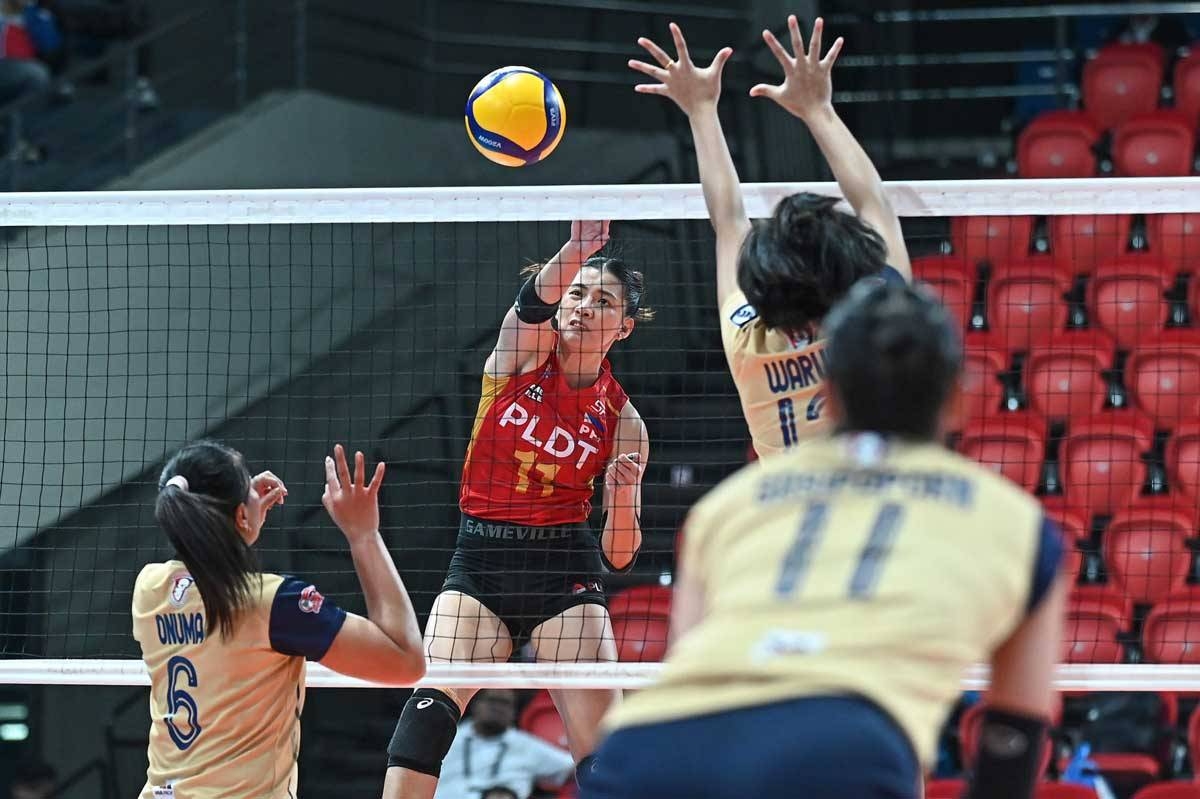 PLDT High Speed Hitters Fall Short in Five-Set Thriller Against Nakhon Ratchasima at AVC Champions League