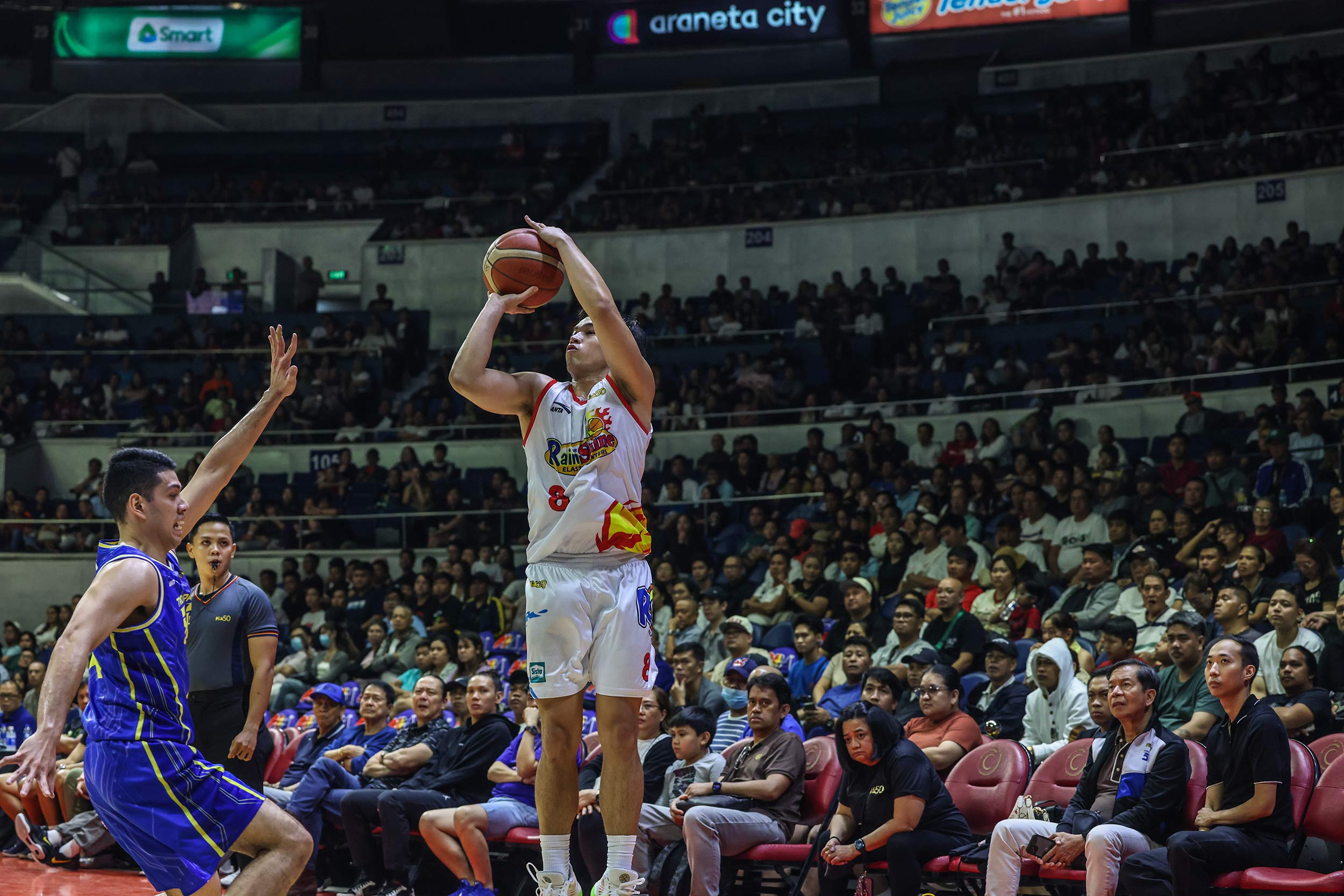 Anton Asistio's Second-Half Surge Propels Rain or Shine to Commanding Victory Over TNT