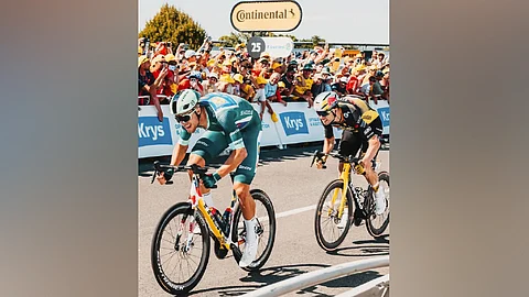 Jonathan Milan's Strategic Sprint Secures Victory in Tour de France Stage 8