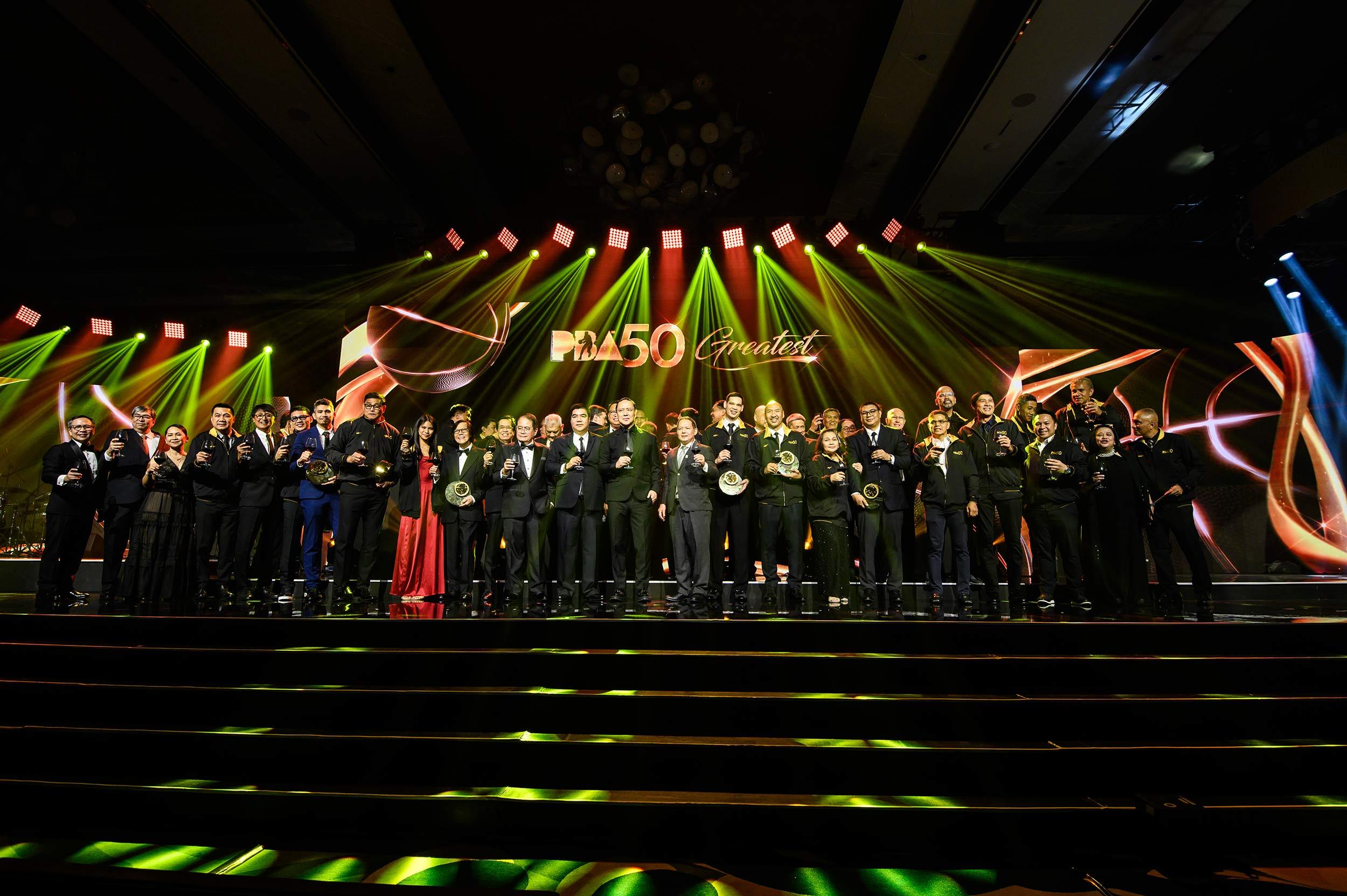 PBA Honors Legends and Celebrates 50 Years of Basketball Excellence