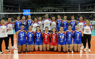 Philippine National Team Replaces Petro Gazz in VTV International Cup