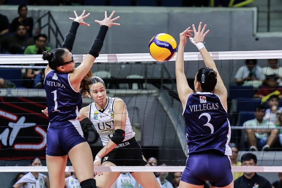 Regina Jurado's Determination Leads UST to Victory Over Adamson in UAAP Volleyball