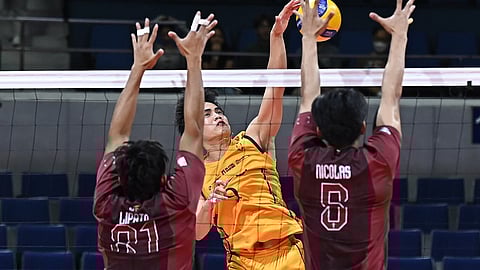 FEU Triumphs in Thrilling Five-Set Match to Secure UAAP Volleyball Semifinals Spot