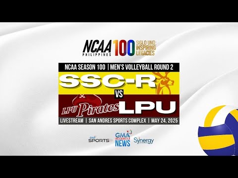 Intense Showdown: SSC-R Takes on LPU in Women's Volleyball Round 2 at NCAA Season 100