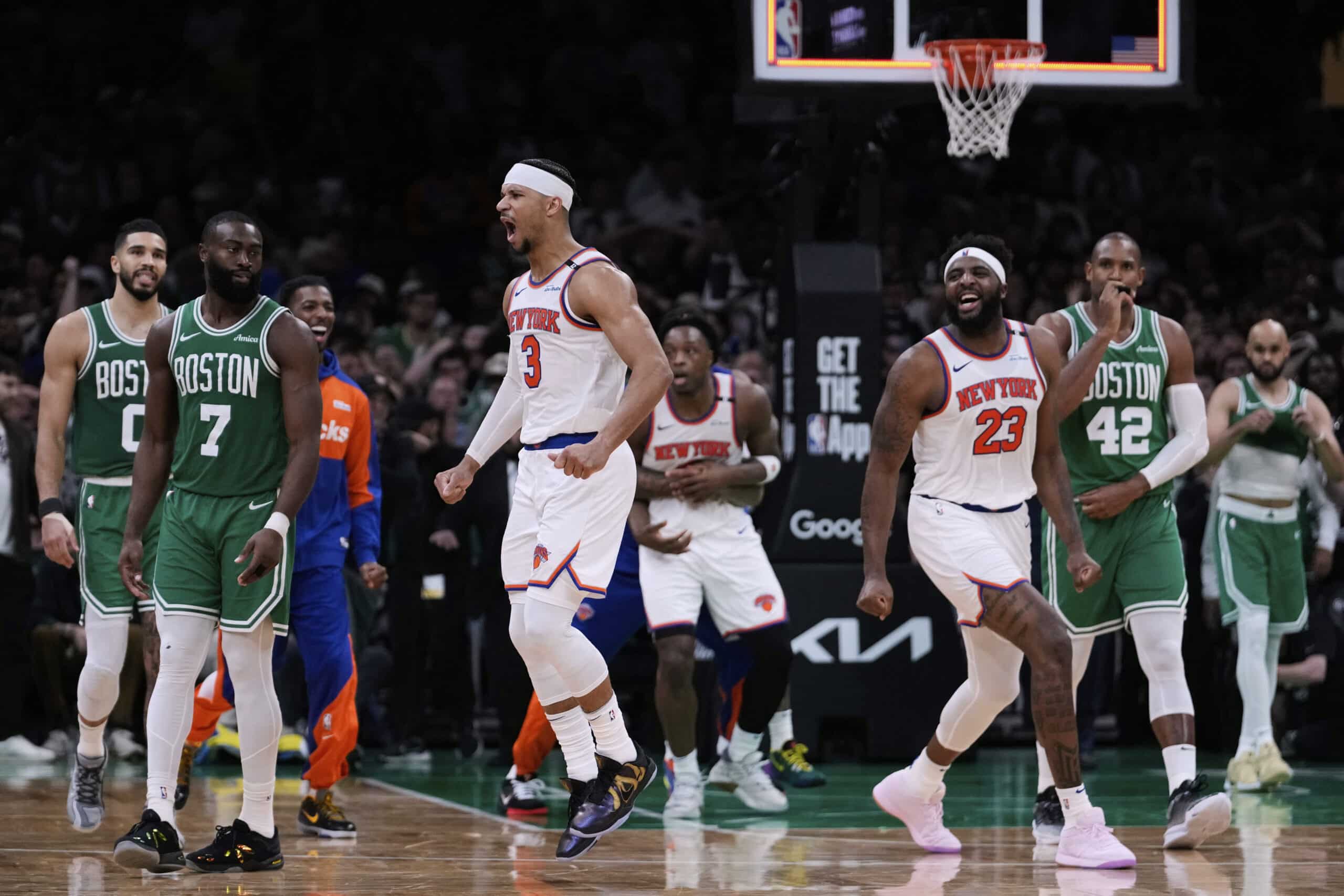 Knicks' Playoff Victory Overshadowed by Fire Alarm Evacuation at TD Garden