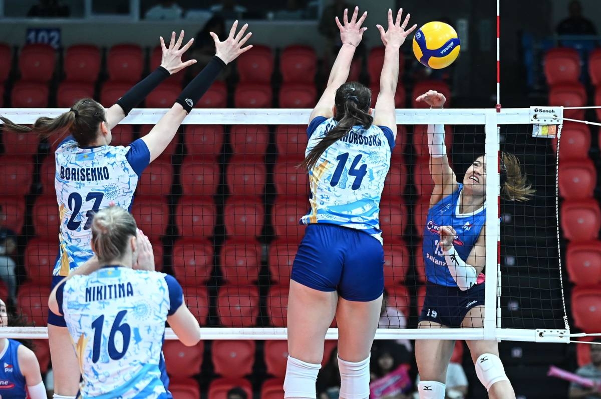Zhetysu VC from Kazakhstan Shocks Creamline in AVC Champions League Clash