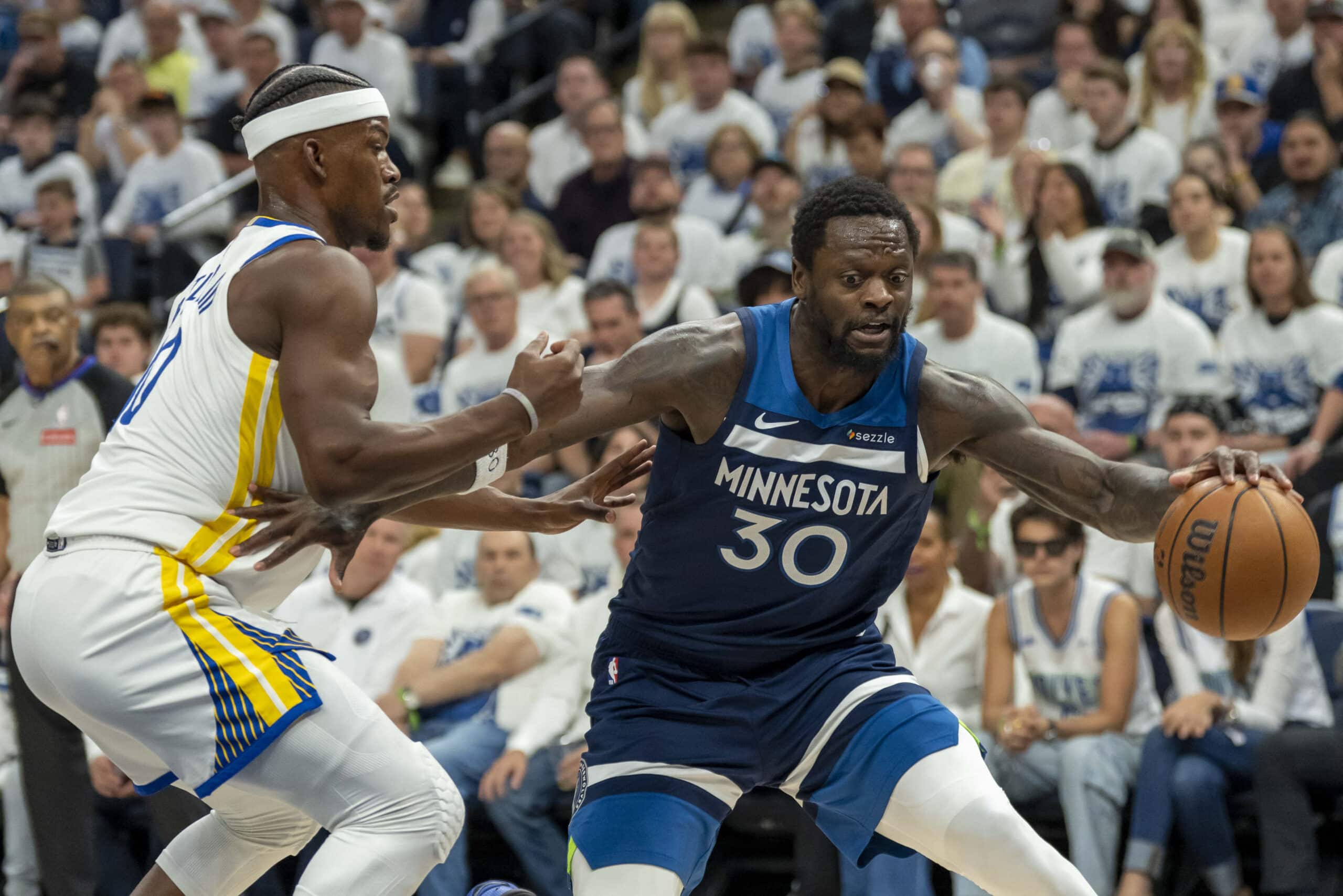 Timberwolves Roar Back to Even Series Against Warriors Without Curry