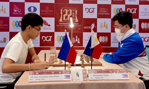 Philippine Chess Prodigy Christian Arca Nears International Master Title After Bangkok Draw