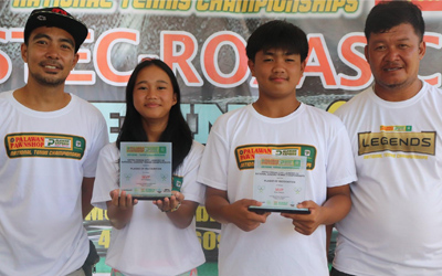 Kathryn Bugna and Bjorn Castigador Shine at Vistec Roxas Tennis Championships