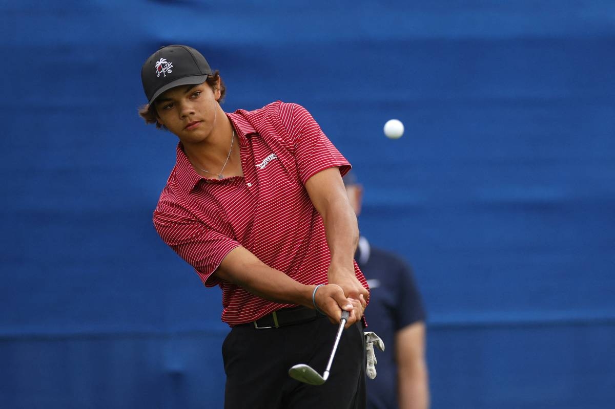 Charlie Woods Triumphs at TaylorMade Invitational, Following in Father's Footsteps