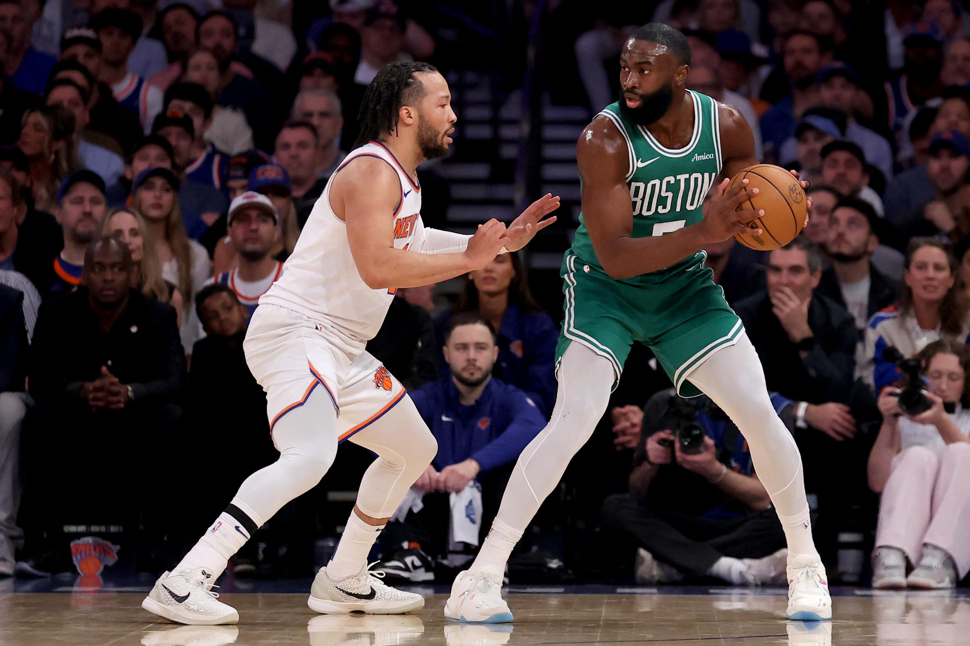 Jaylen Brown Faces Potential Surgery After Playing Through Knee Injury in NBA Playoffs