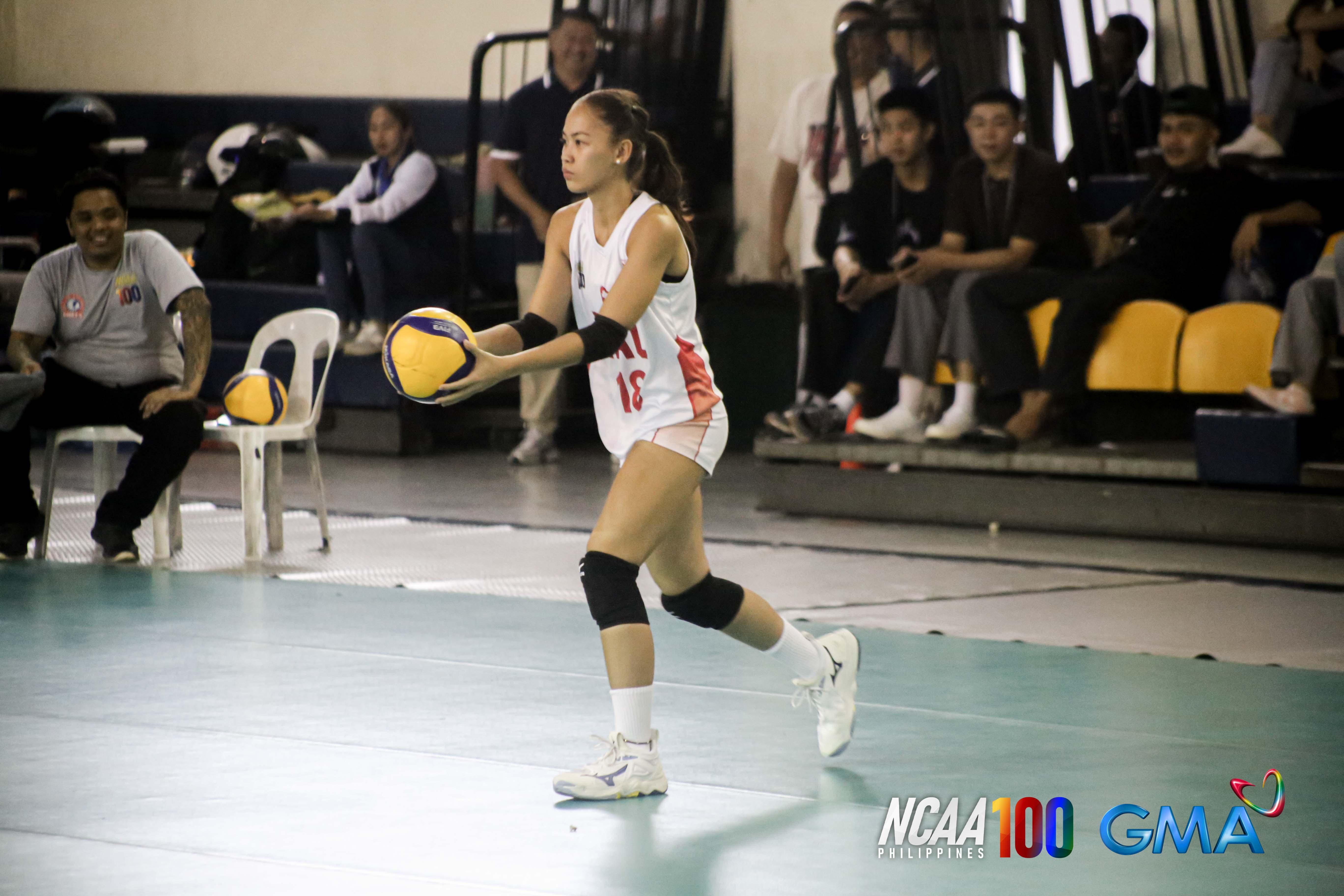 EAC Lady Generals Stun Mapua with Dominant Sweep Led by Razonable and Bodonal