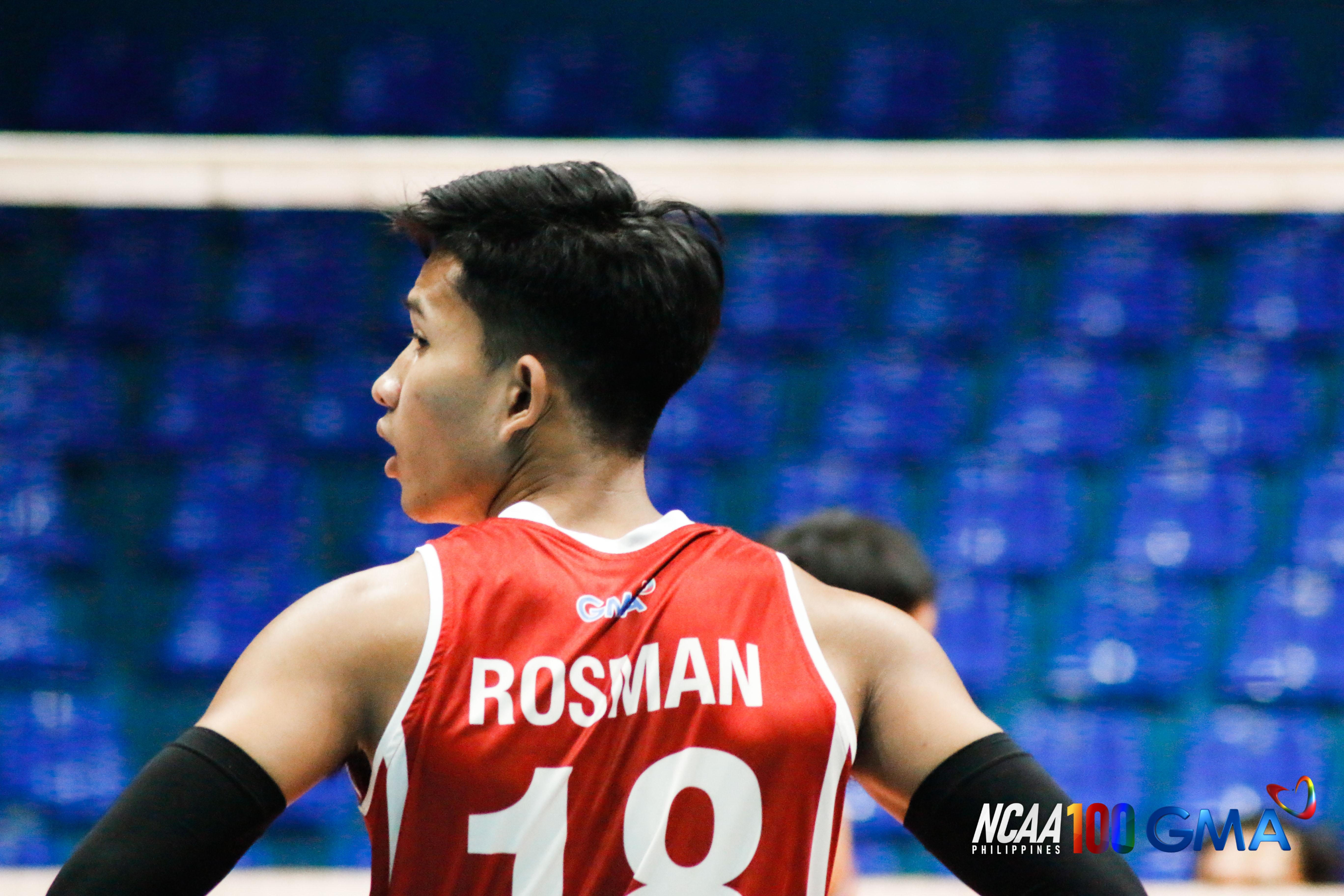 Ryan Rosman's Heroics Propel San Beda to Victory Over LPU in NCAA Volleyball Clash