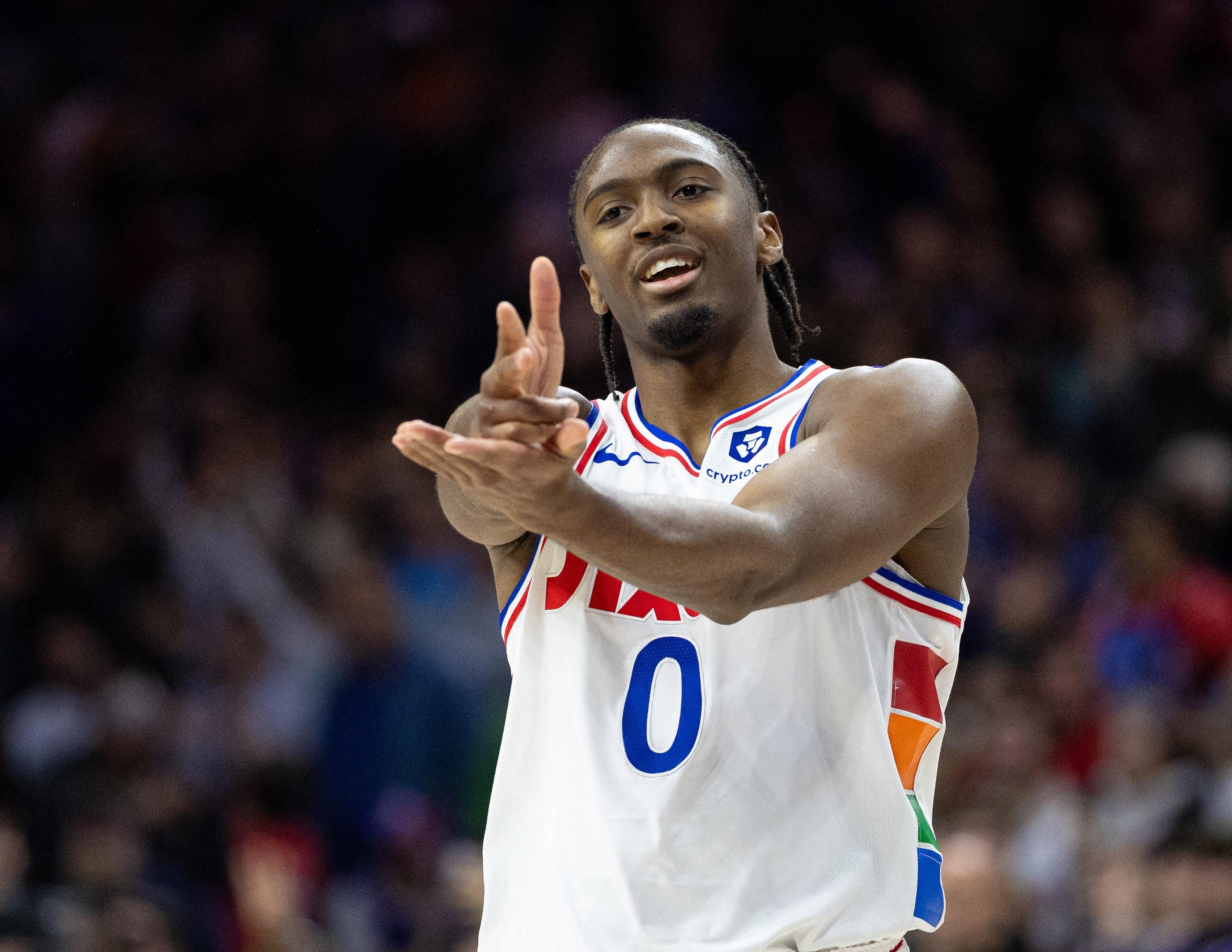 Tyrese Maxey's Season Cut Short: 76ers Guard Sidelined by Finger Injury