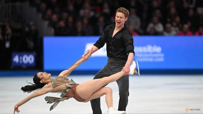 Figure Skating-Malinin retains world title, Chock and Bates take third straight ice dance win