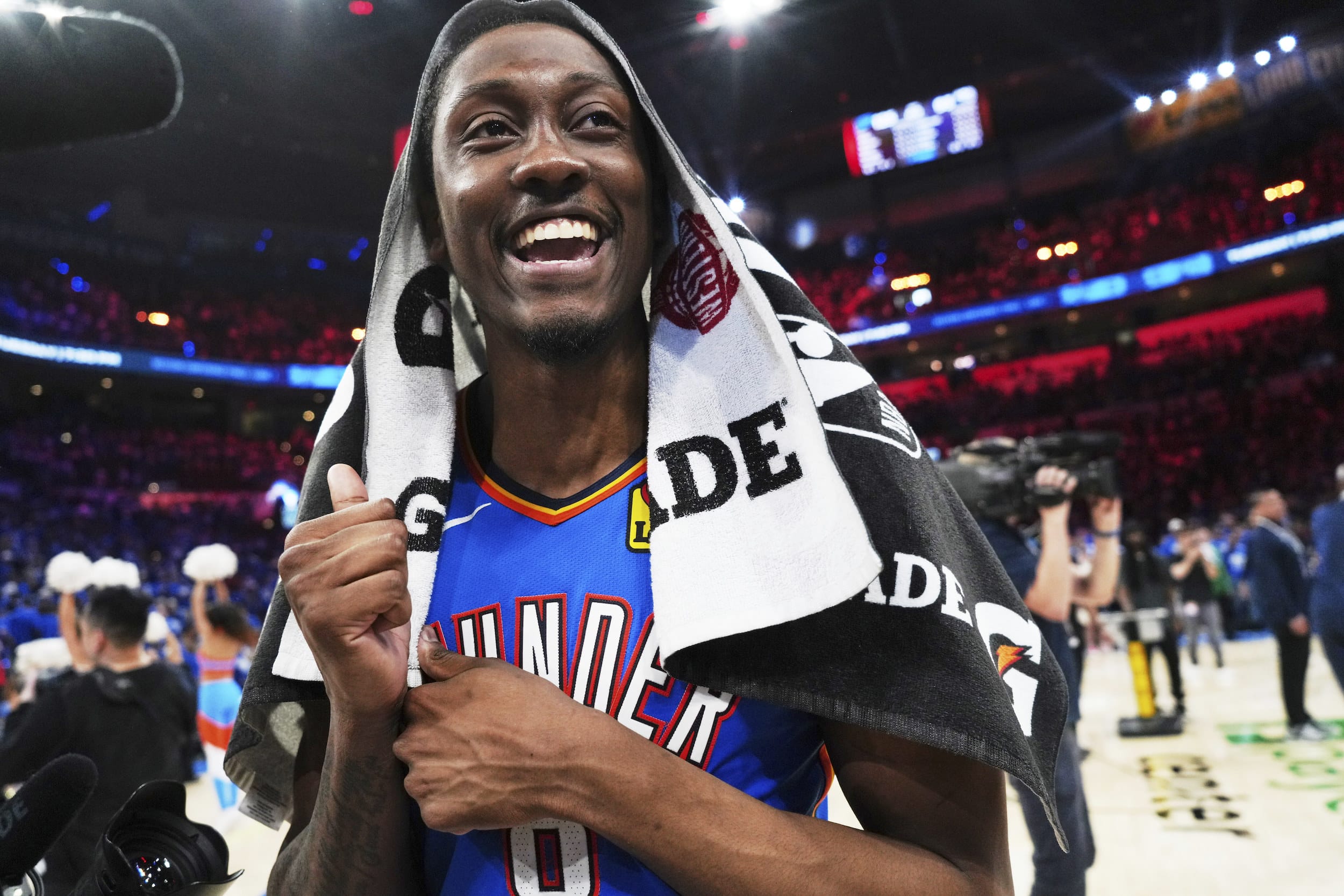 Jalen Williams Hit with $25K Fine by NBA for Wearing Profane Shirt Post-Game 7 Victory