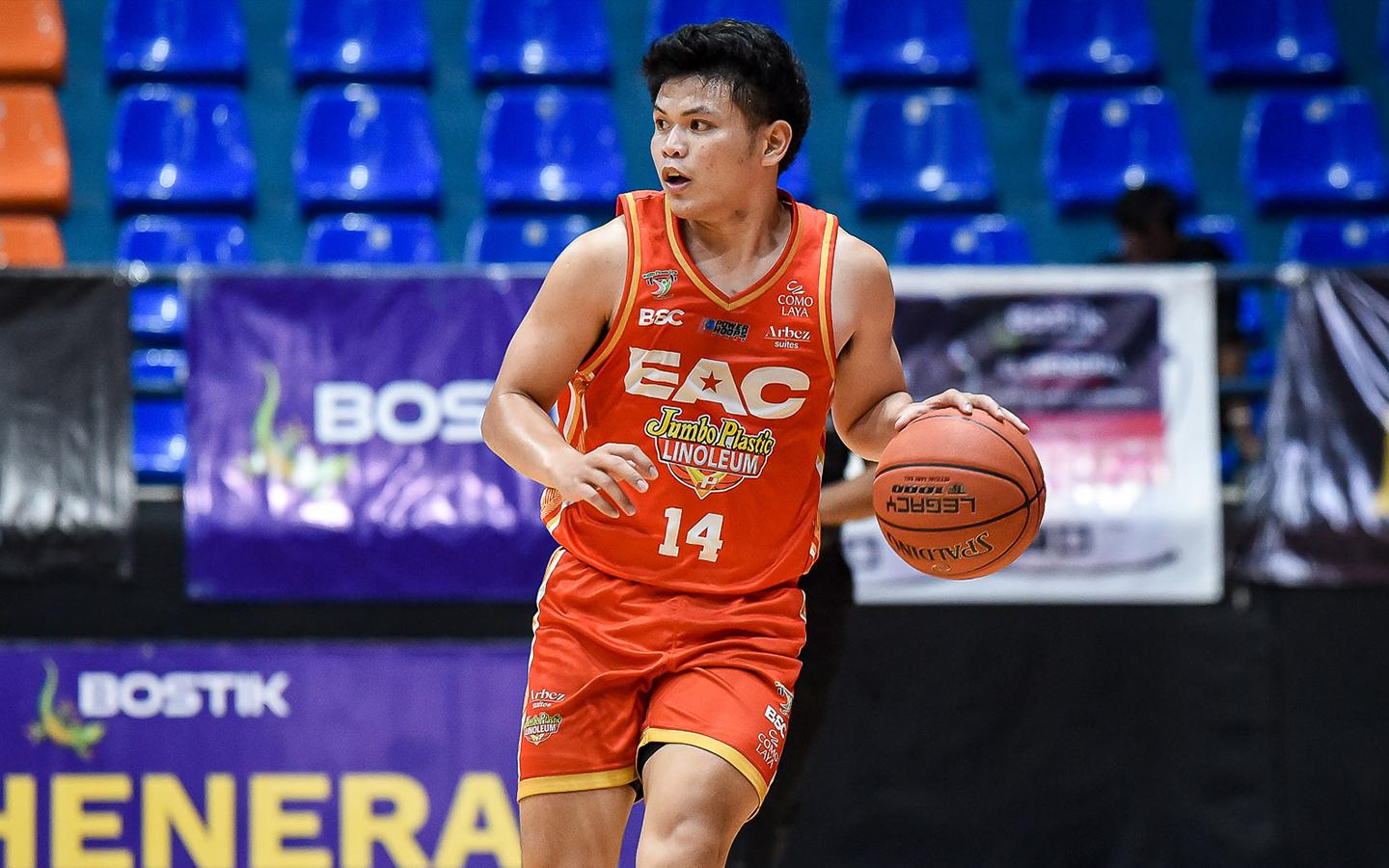 EAC Clinches Share of Lead in Filoil Preseason Cup with Narrow Victory Over Arellano