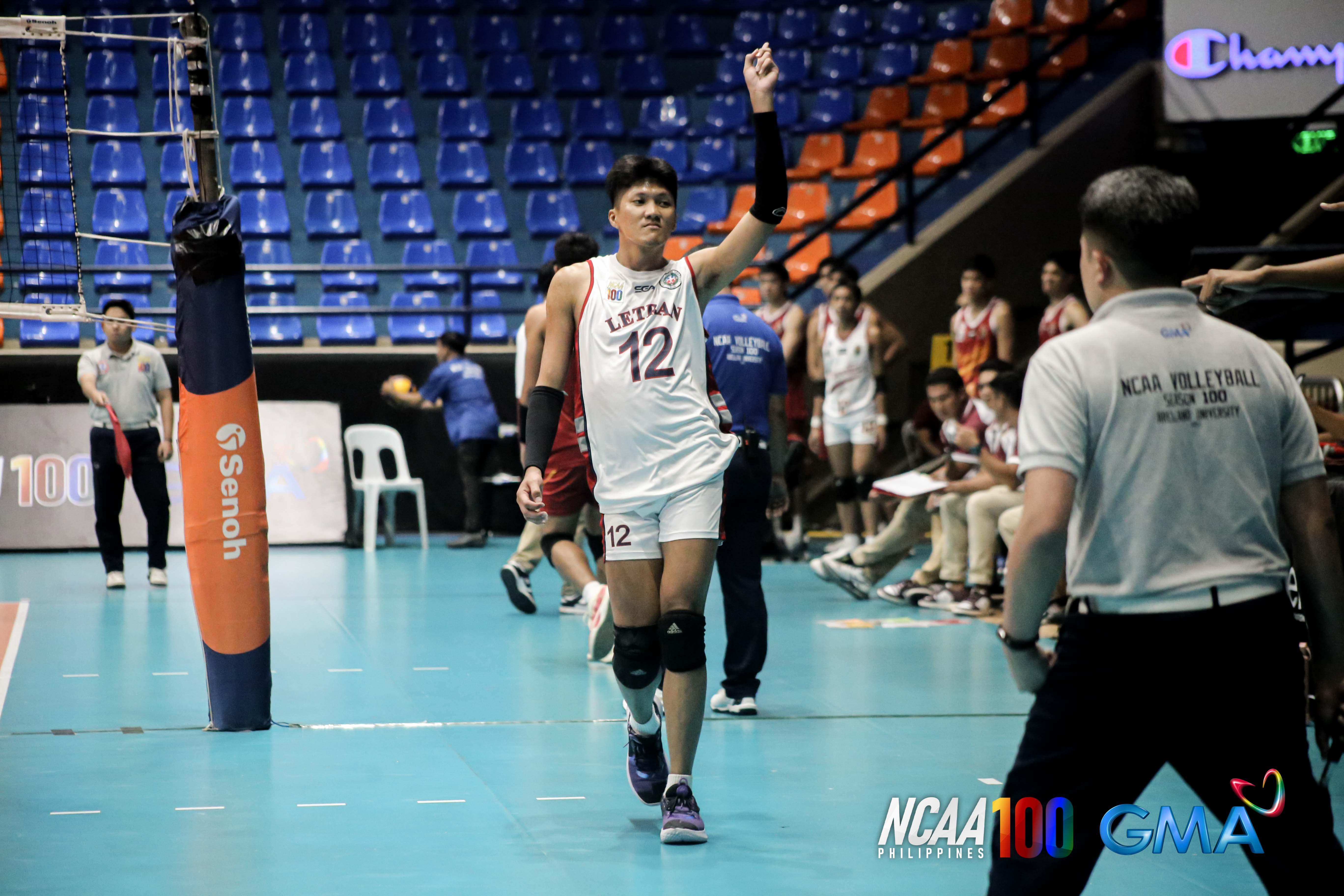 Letran Knights Triumph Over LPU Pirates in Thrilling NCAA Volleyball Match