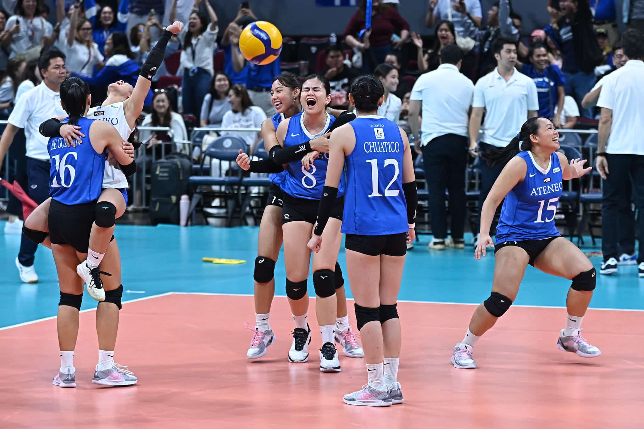 UAAP: Ateneo extends dominance over UP with five-set escape