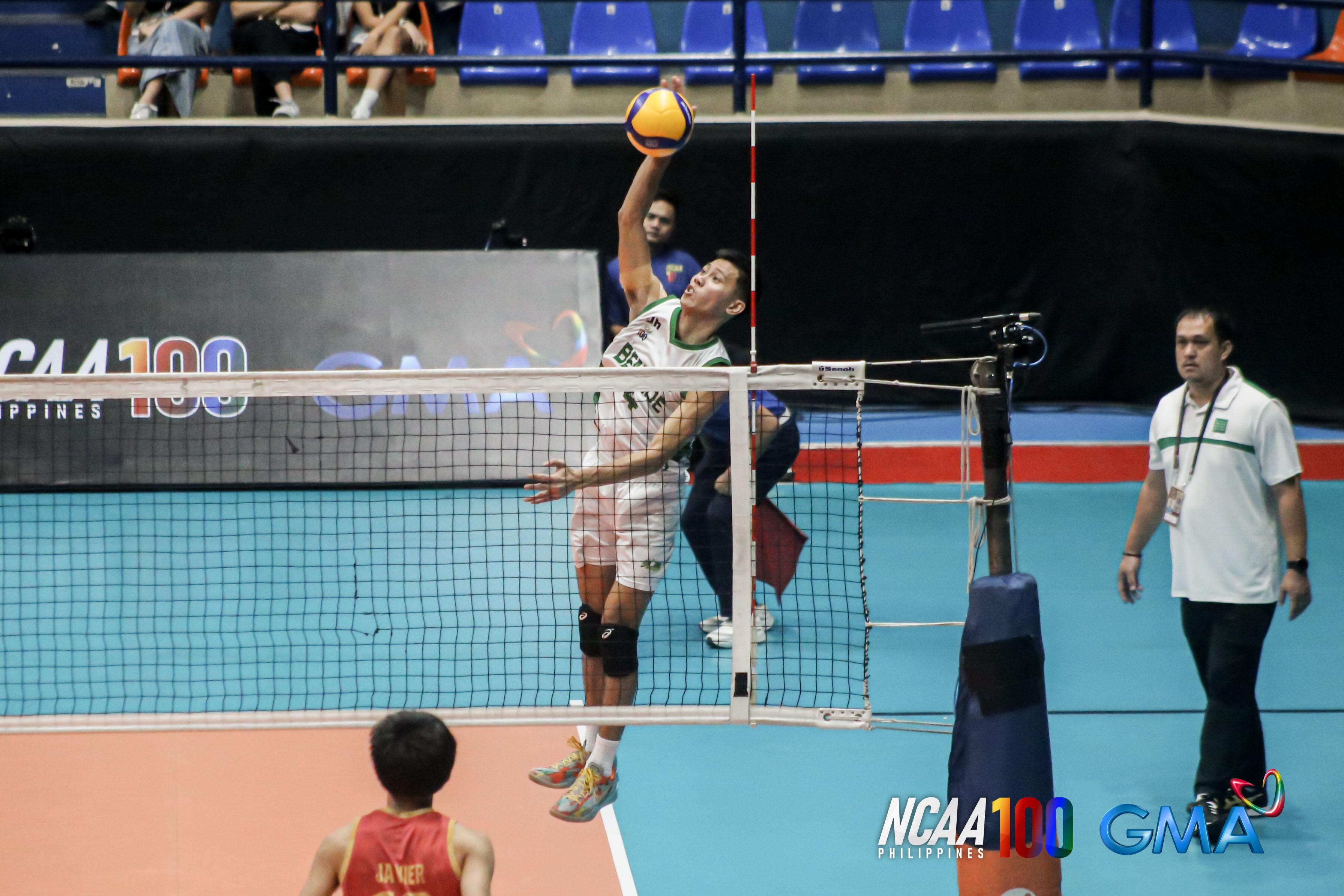 Benilde Blazers Dominate Mapua, Secure NCAA Volleyball Final Four Spot
