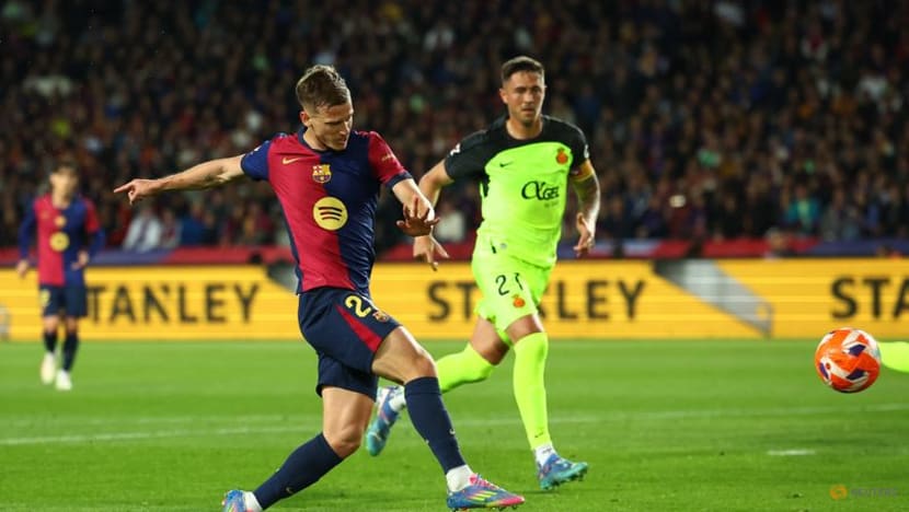 Dani Olmo's Early Second-Half Goal Propels Barcelona Closer to LaLiga Title