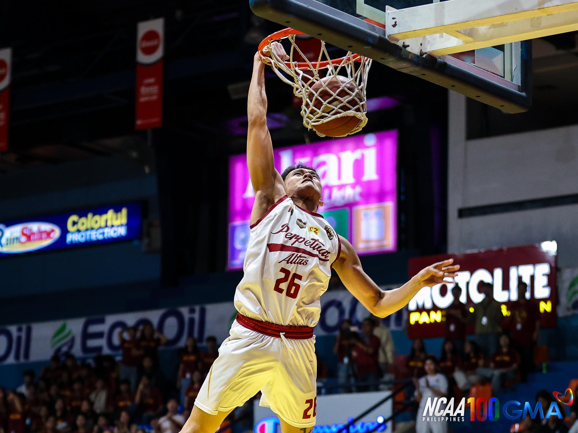 Jan Roluna's Stellar Performance Propels Perpetual to NCAA Juniors Top Seed