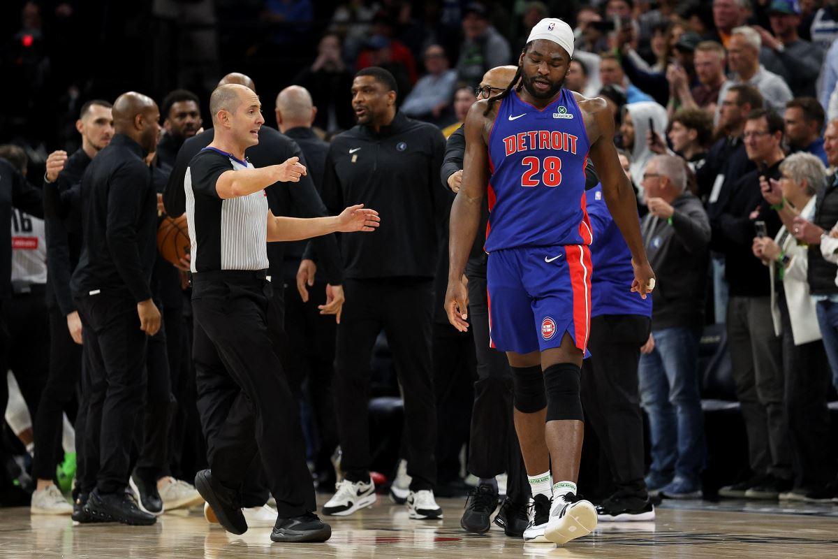 Chaos on the Court: Seven Ejected in NBA Brawl Between Pistons and Timberwolves